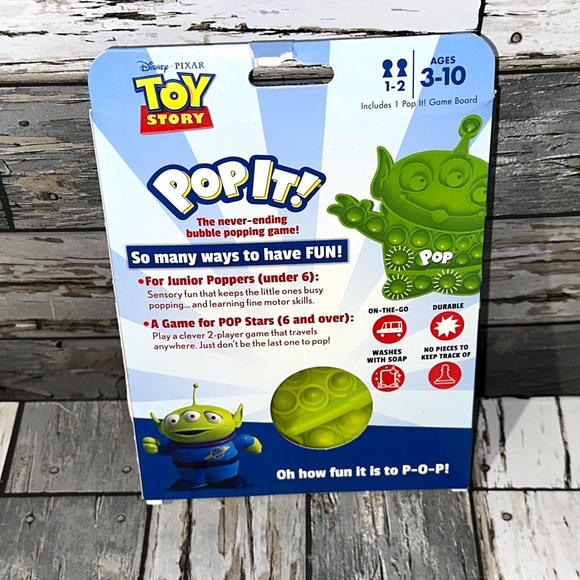 Disney Toy Story Alien Pop It- NEW - Picture 2 of 2